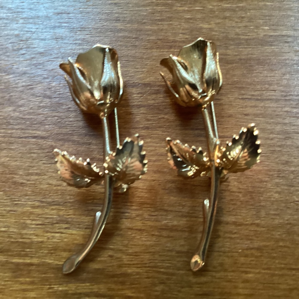 Vintage Flower Brooch Pin Bundle Rare find